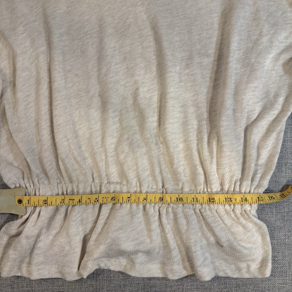 Wrangler Retro Embroidered Peasant Top Womens XL Boho Western Prairie Cream - Picture 5 of 13